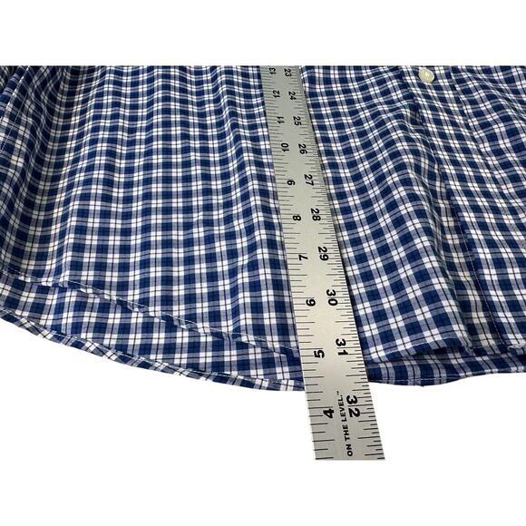 Lauren Ralph Lauren Black Label Button Up Shirt Mens 17 32/33 Slim Fit Non Iron - Picture 7 of 8